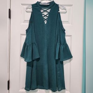 Entro Boutique Green Dress Size Small